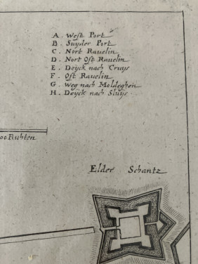 Topografische kaart Aardenburg