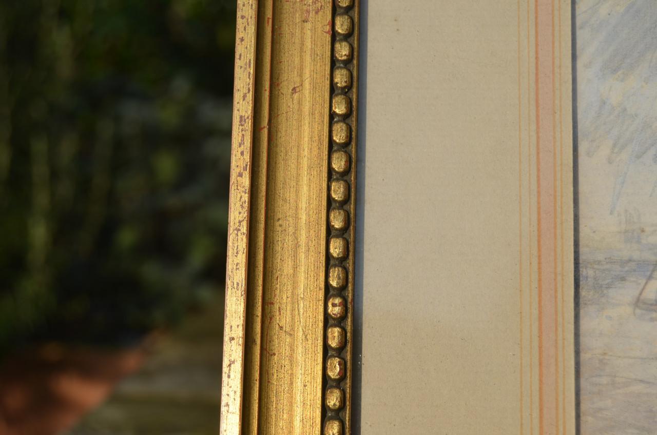 (Jan) Ko Cossaar voorstudie schilderij Thames / Londen?