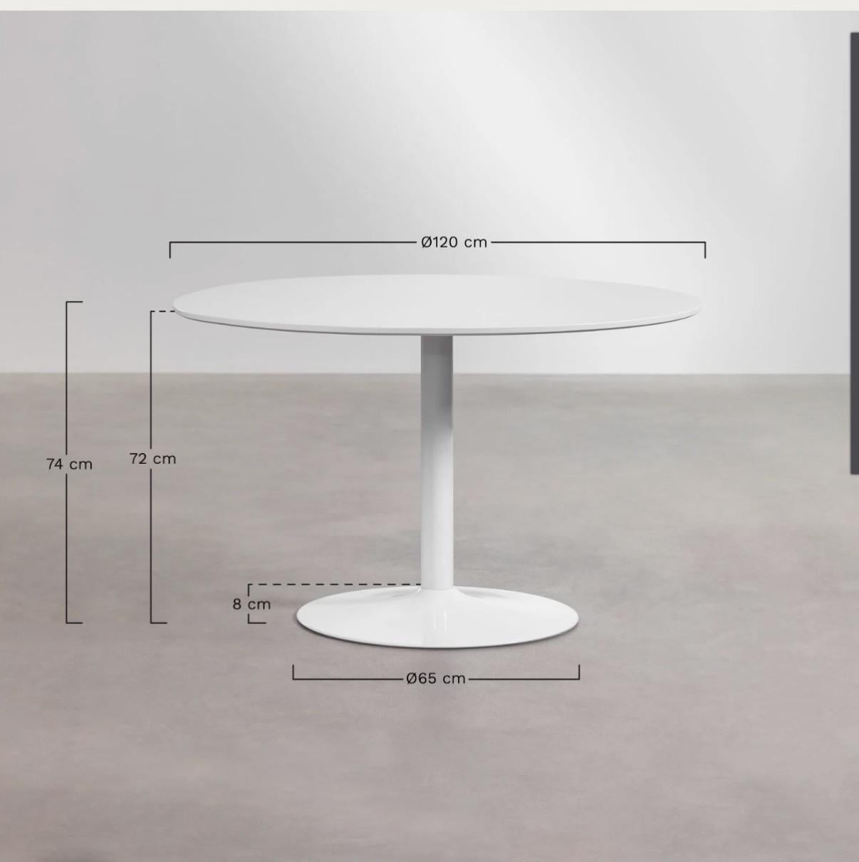Ronde eettafel van Sklum