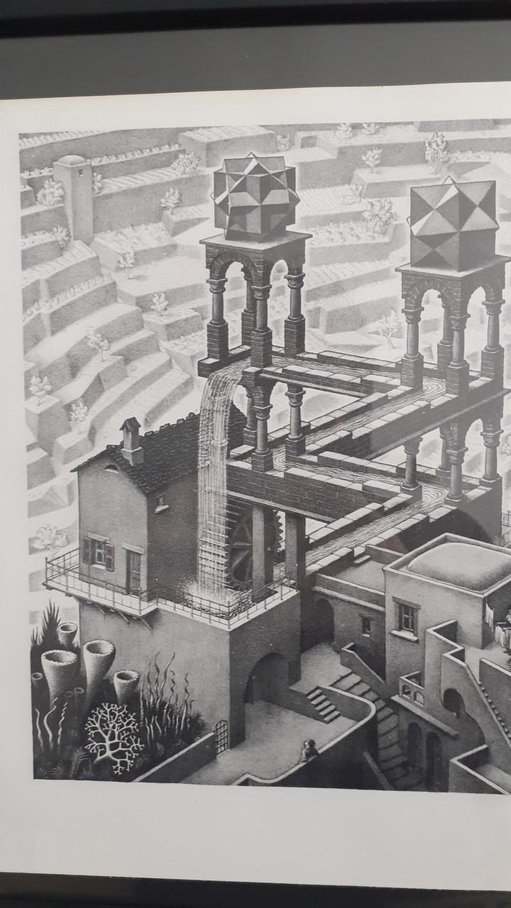 8 Escher prints