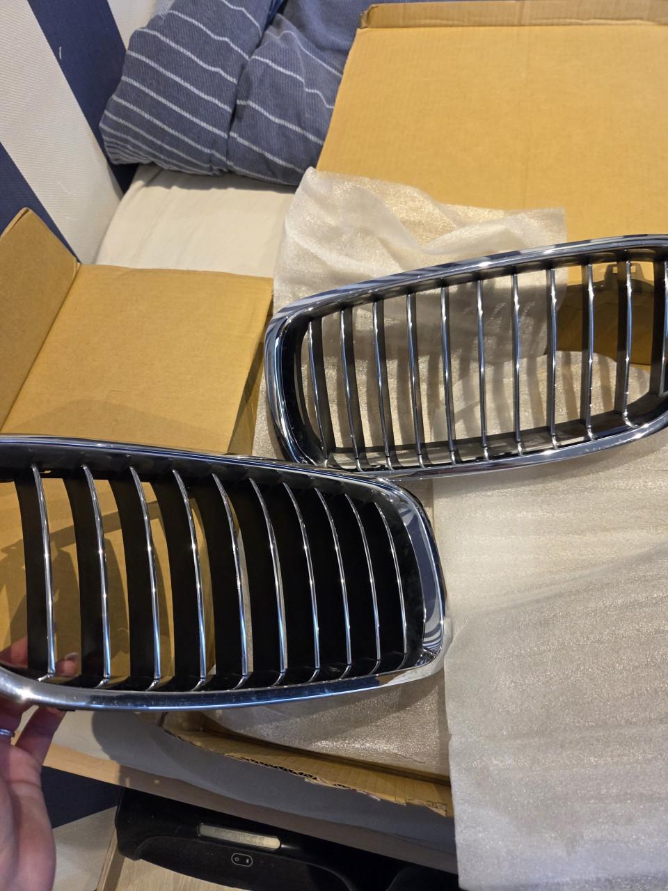 Originele BMW chromen grill