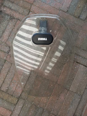 Yepp voorstoeltje + scherm