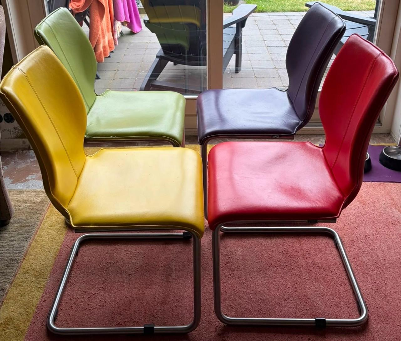 4 eetkamerstoelen Luna bree's new world
