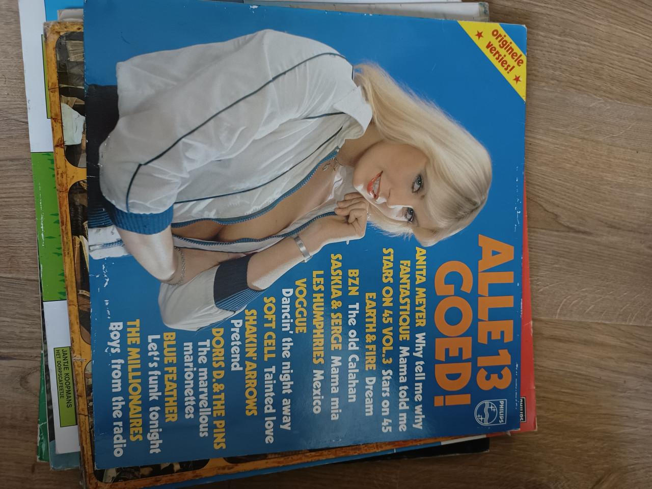 Partijtje lp's verzamel albums en enkele solo albums