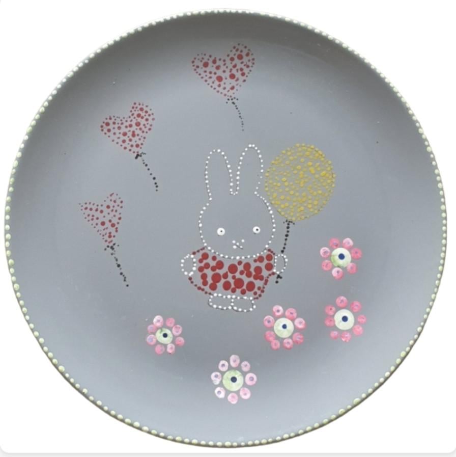 High tea i.c.m. workshop stippen/dots op bord