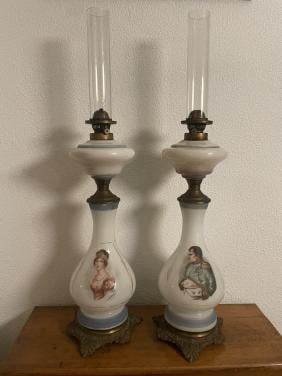 Antieke olielamp