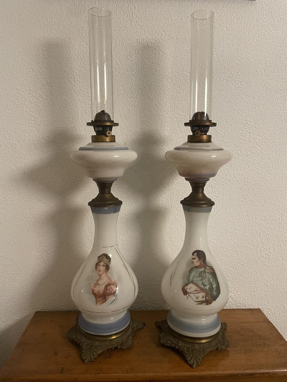 Antieke olielamp