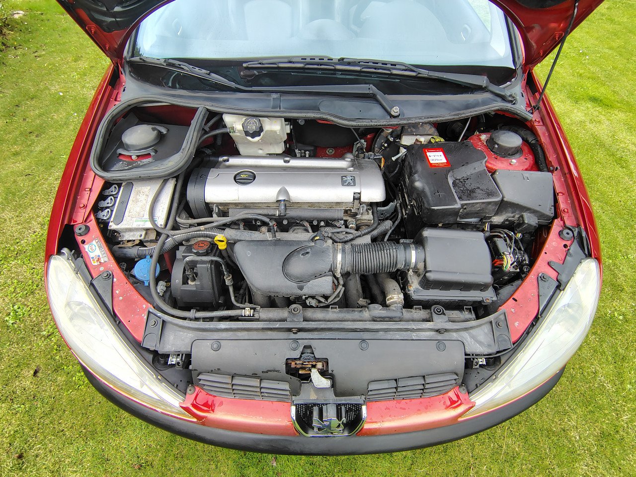 Peugeot 206 2.0 16V CC 2002 Rood