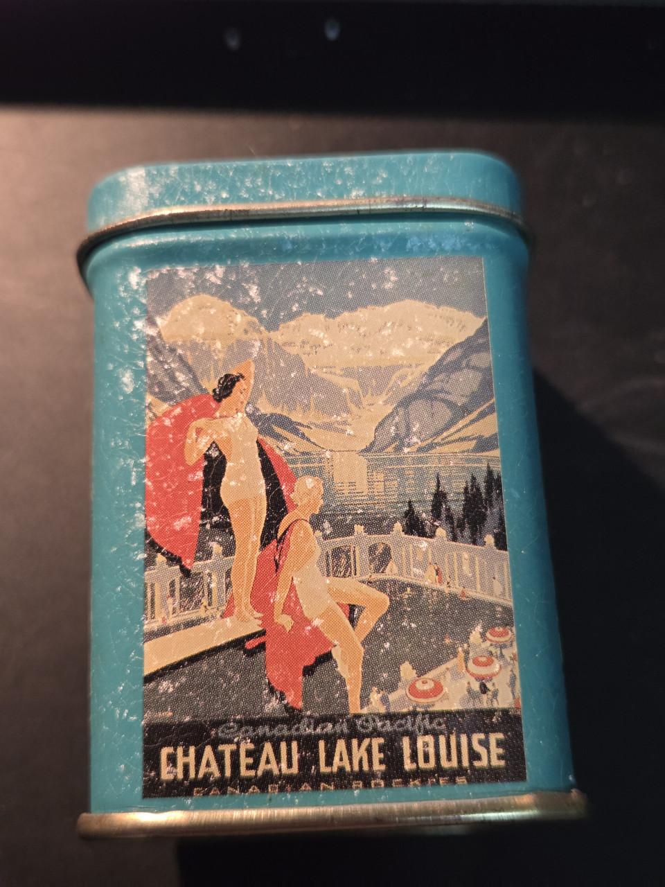 Blikje Canadian Pacific Chateau Lake Louise 4,5x4,5x6.3 cm