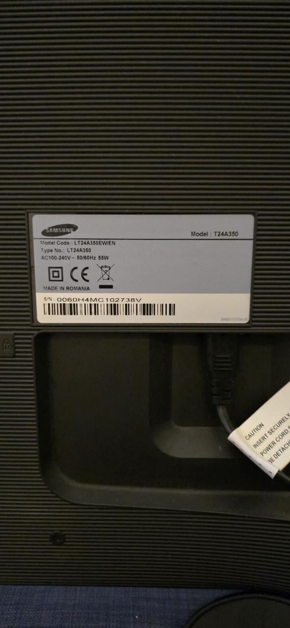 Gereserveerd. Samsung SyncMaster – 24 inch Full HD monitor / tv