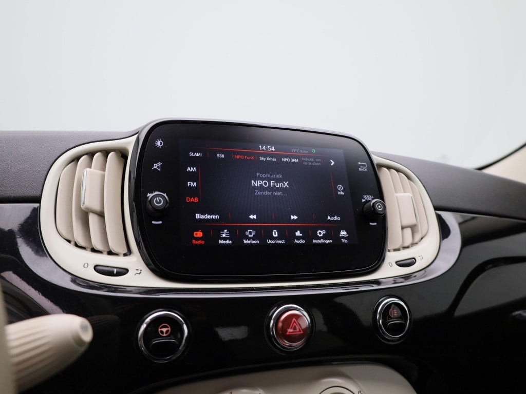 Fiat 500 1.2 lounge | automaat | apple carplay / android auto | cruise cont