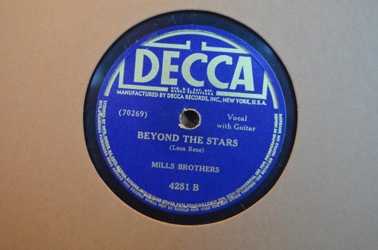 78 rpm Mills Brothers jaren '40 en '50 héél veel stuks. (7)