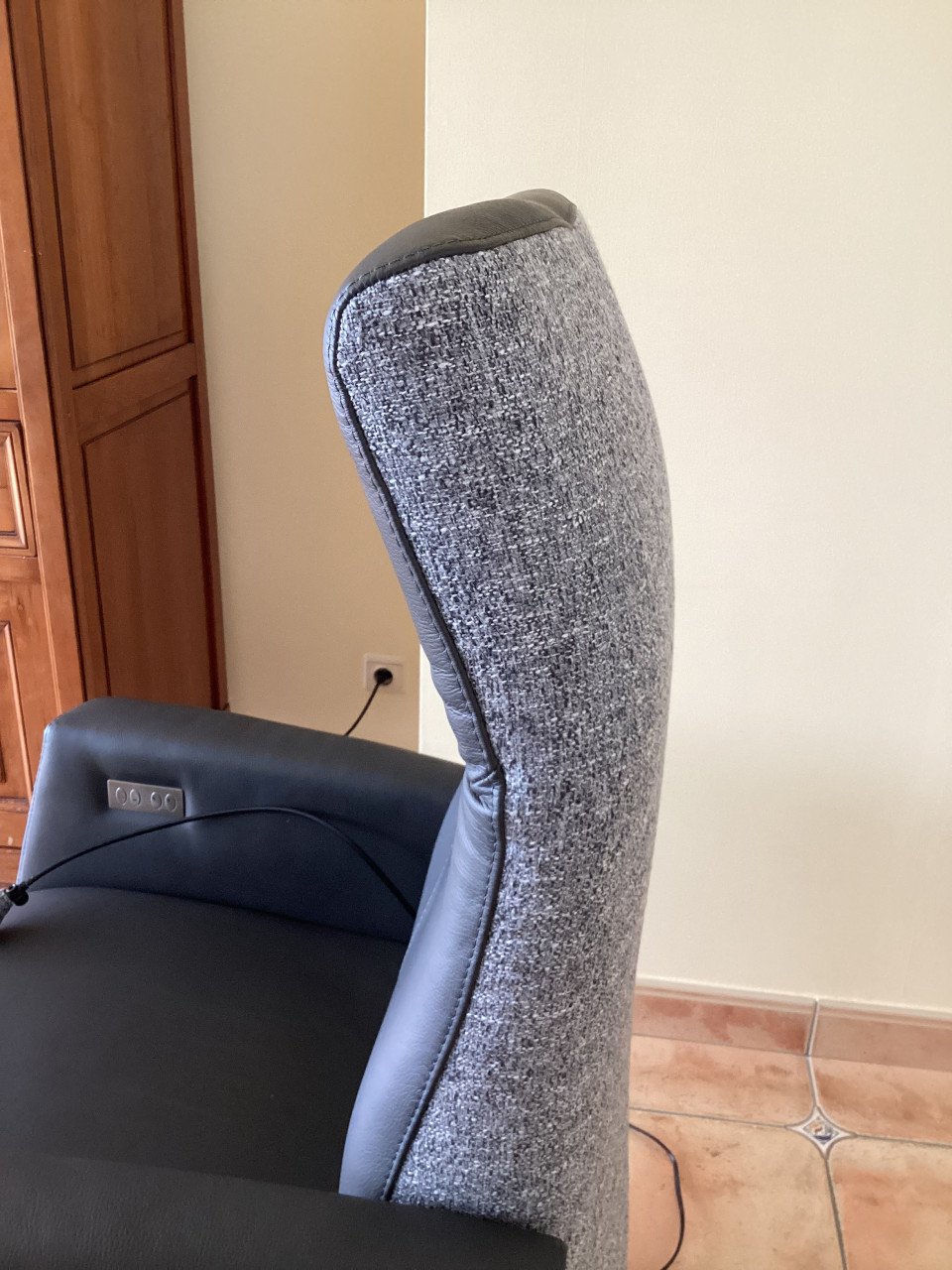 Luxe Prominent relax Toscana sta-op stoel (absolute nieuwstaat)