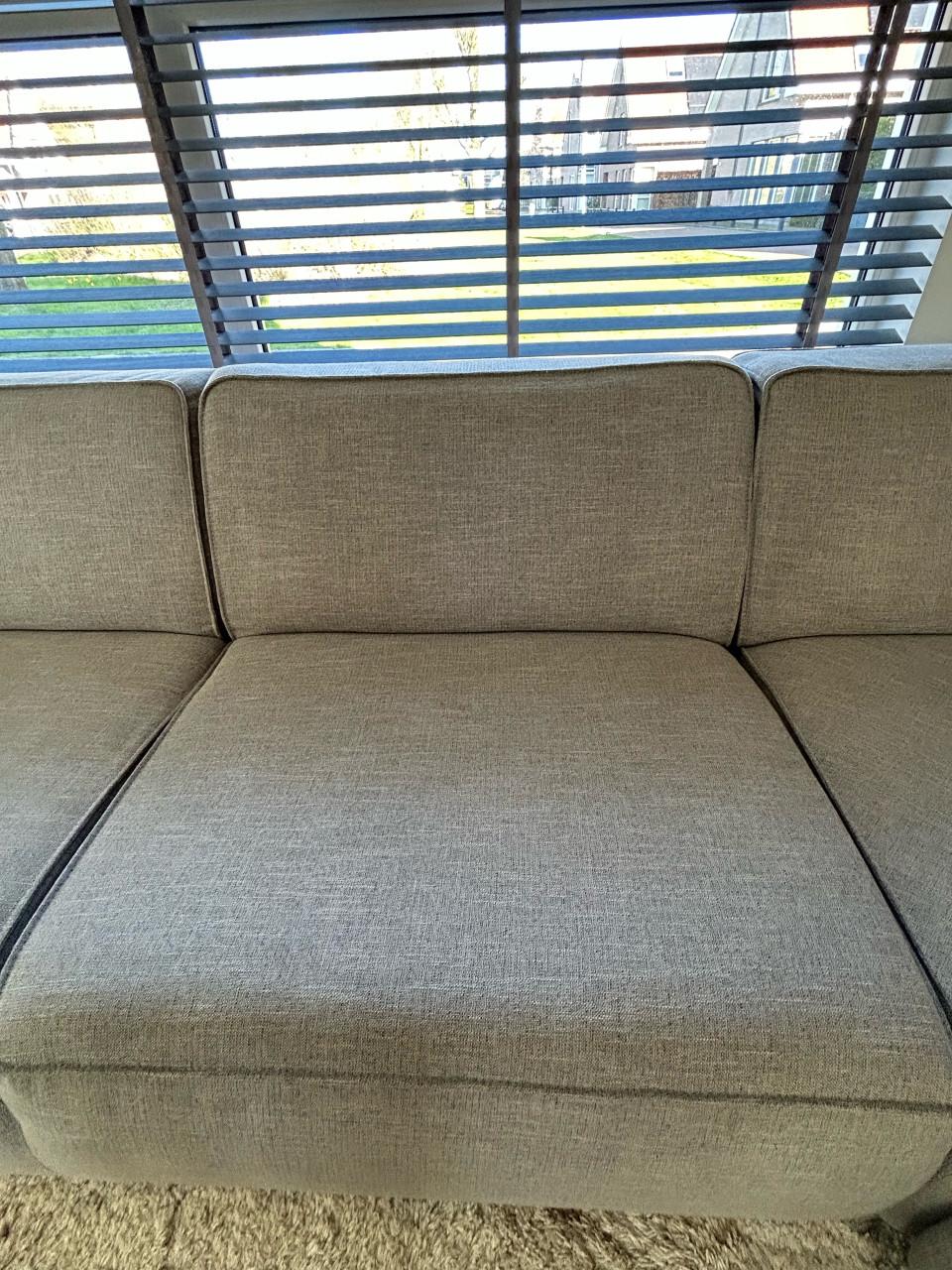 Hoekbank grijs groot, merk Inhouse Carolina 286x301cm