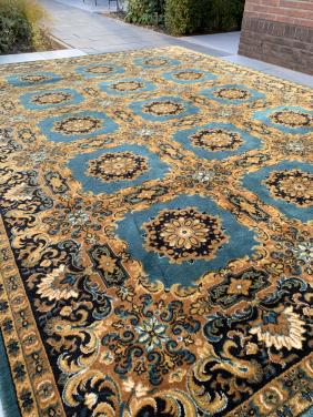 ✨Schitterend Sfeervol Groot Vintage Vloerkleed Zuiver Scheerwol✨