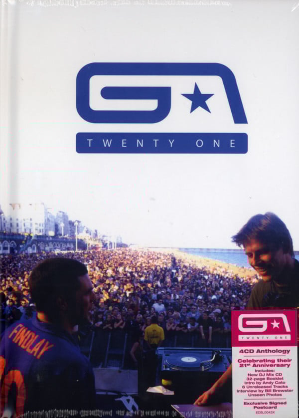 Groove Armada ‎– Twenty One 4 CD, Compilation Box Set