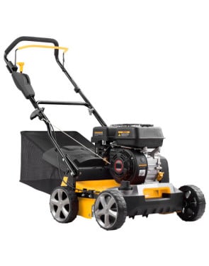 Texas Pro Cut 400TG verticuteer machine 40 cm met 45 liter opvang