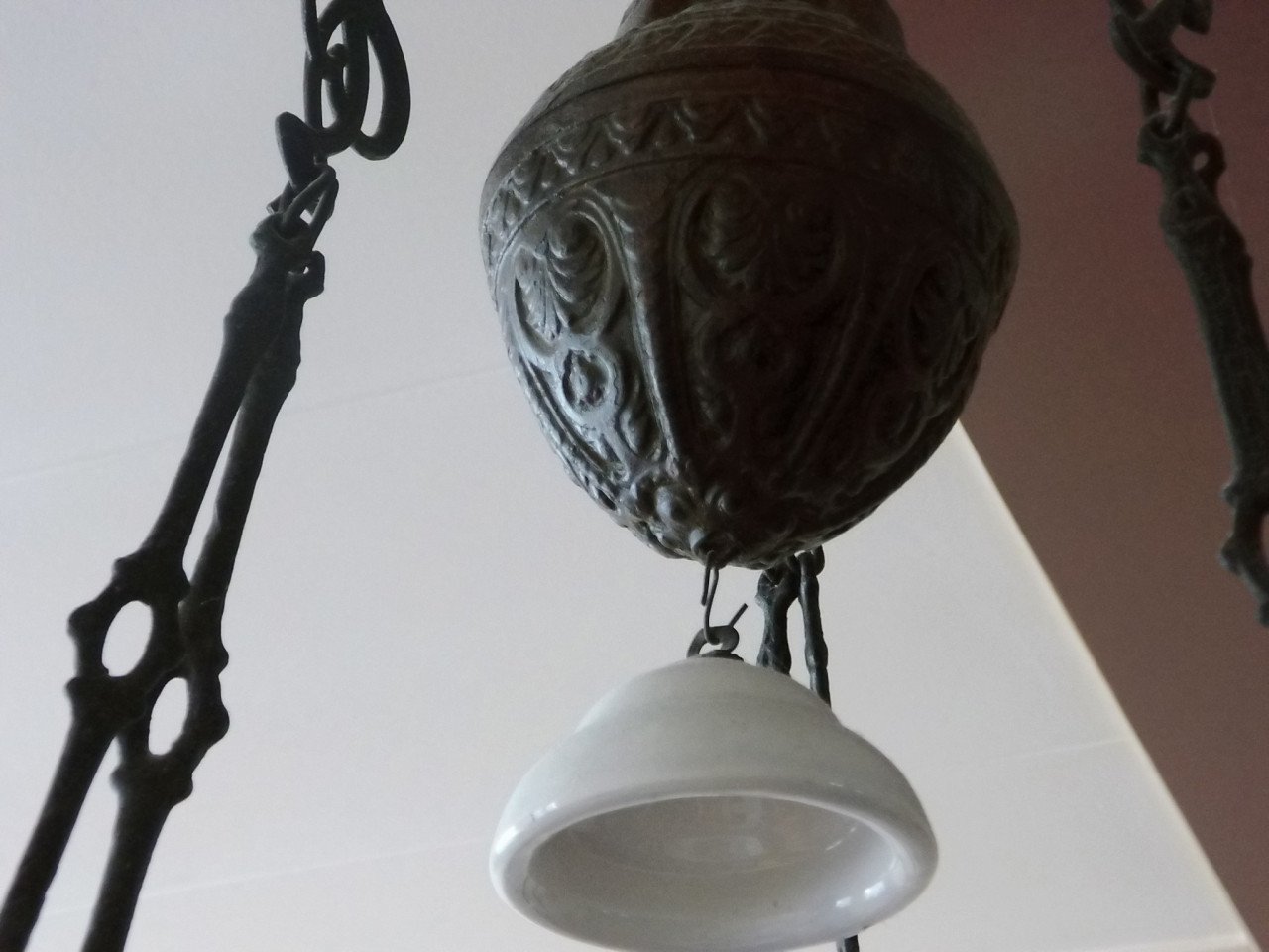 Antieke Olielamp