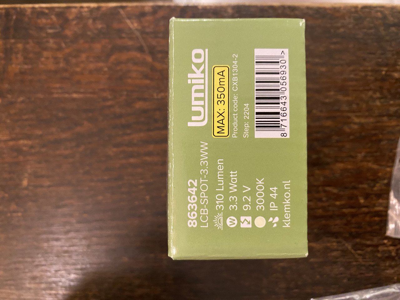 Inbouwspots Klemko Venice COB Led 3 stuks