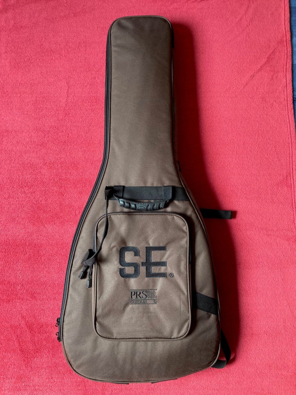 PRS SE 277 Baritone charcoal burst, werkelijk als nieuw!