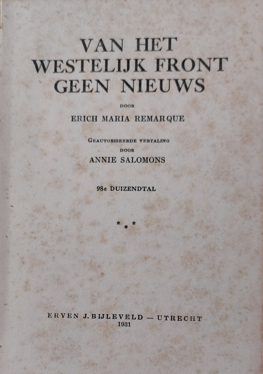 Oorlogsroman