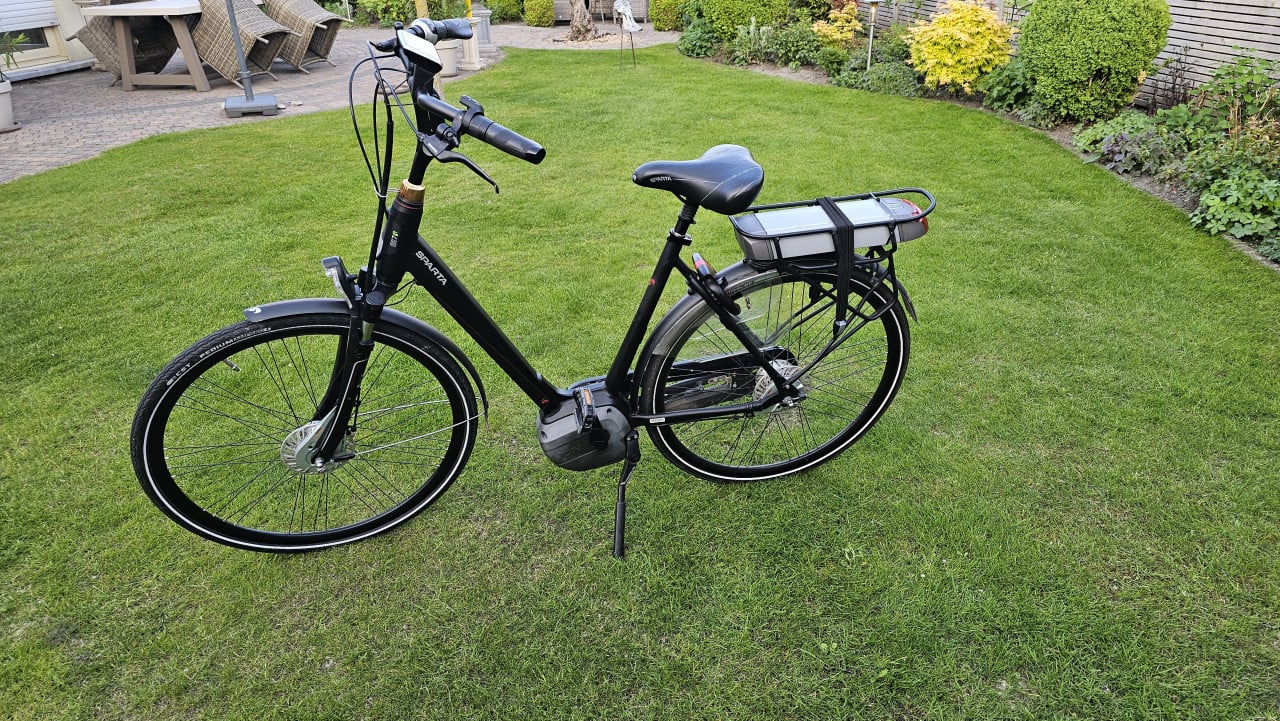 Sparta M7I elektrische fiets met middenmotor en 600wh accu