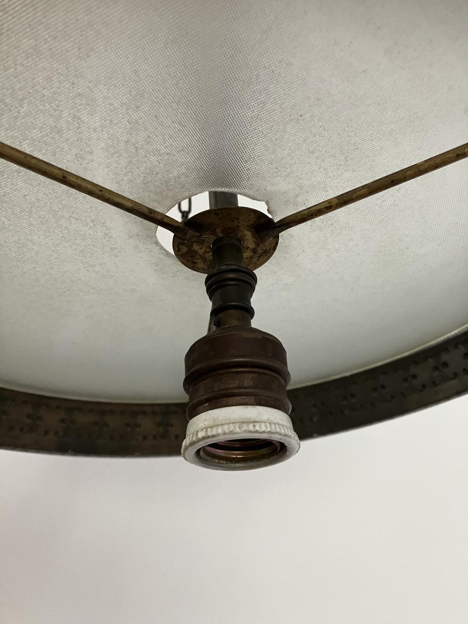 Hanglamp jaren Art-Deco  ’20 UNIEK