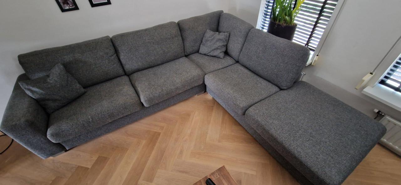 Hoekbank met loungedeel