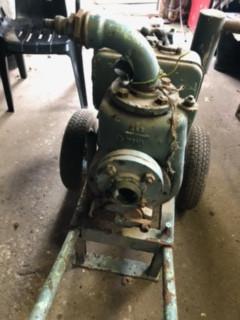Waterpomp met dieselmotor