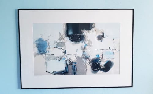 Ingelijste poster van Jack Roberts Untitled Abstract, 71x51 cm