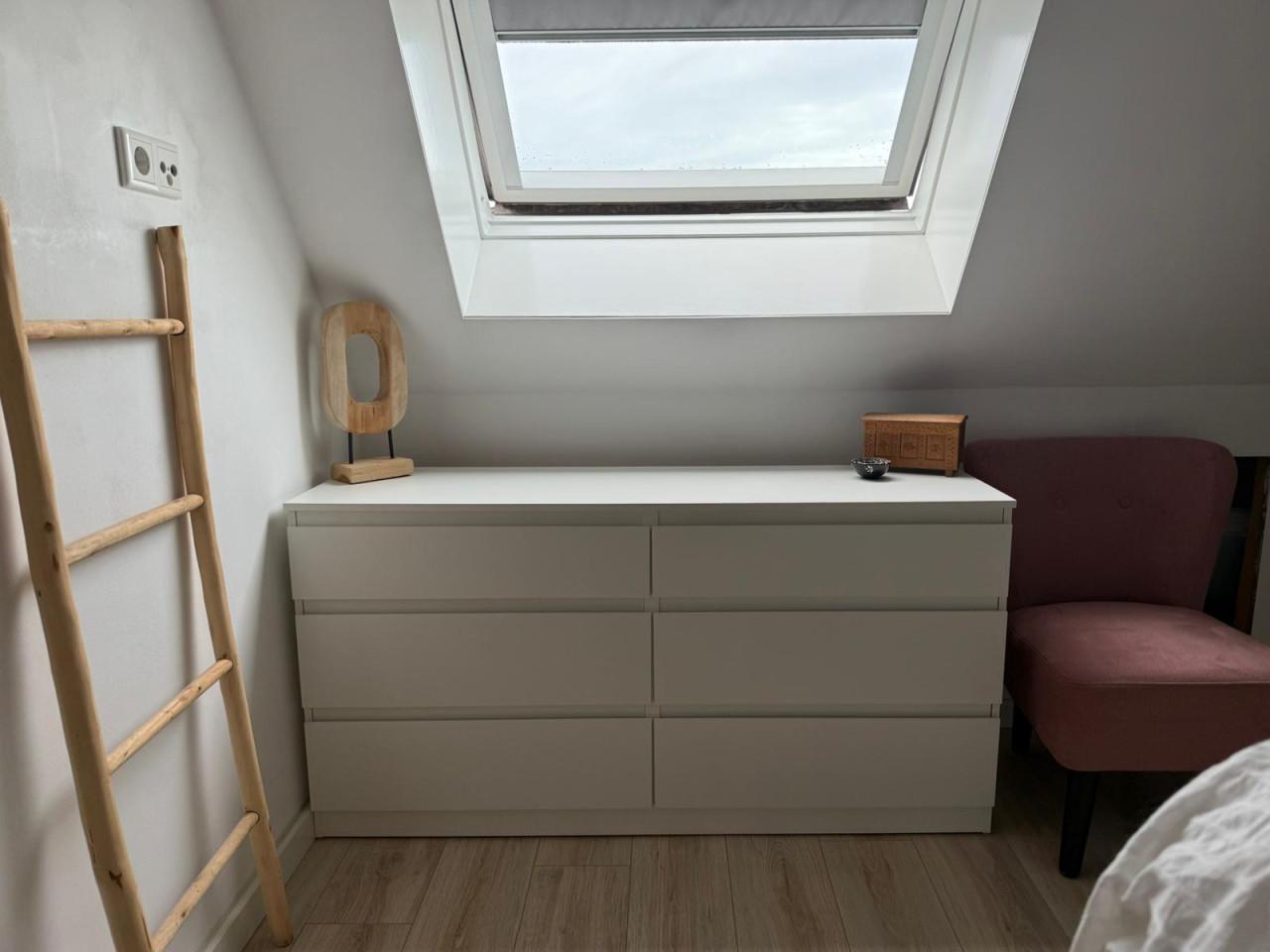 Ikea Kullen 6 ladenkast wit, 140x72 cm