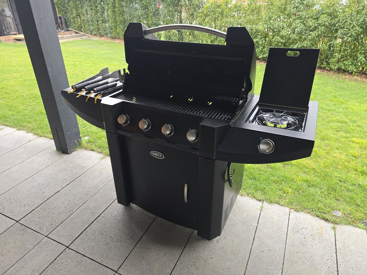 Boretti gas bbq / buitenkeuken met accesoires