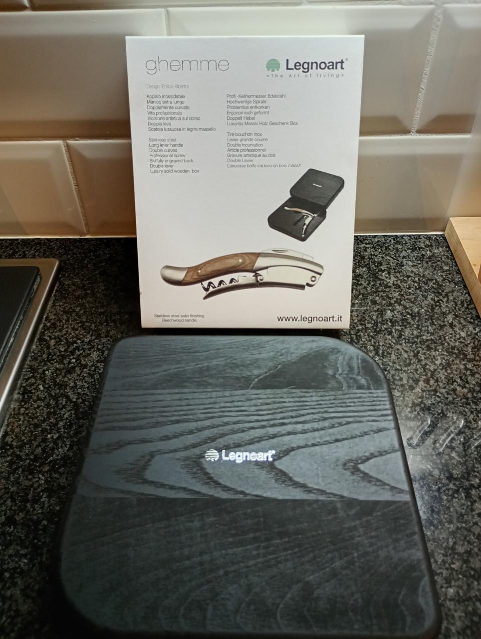 LEGNOART Professionele kurkentrekker design "The art of living