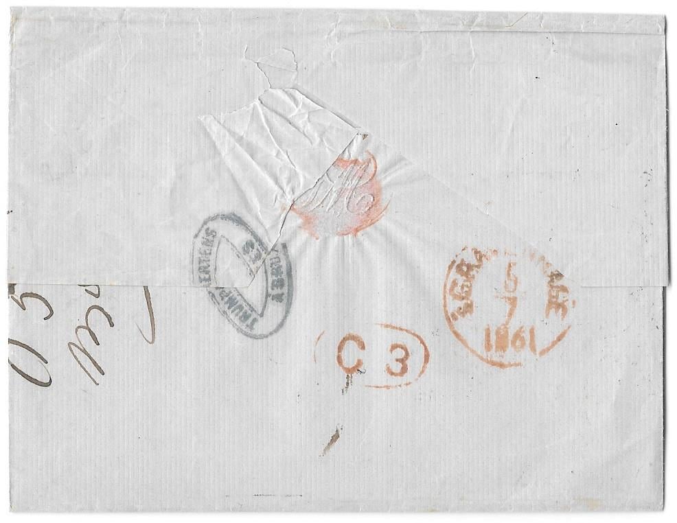 Voorloper Brussel - 's-Gravenhage 1861