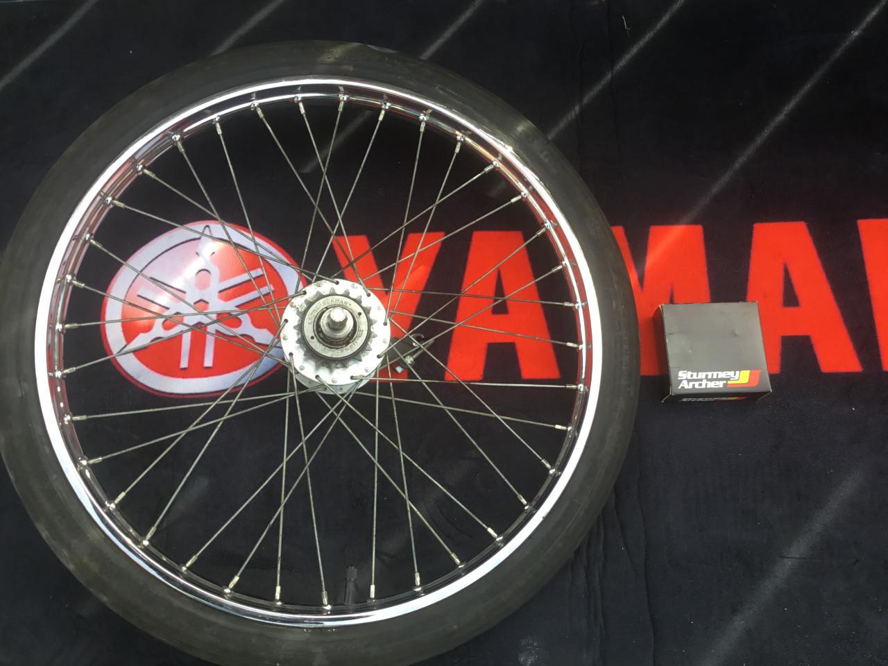 Solex achterwiel race