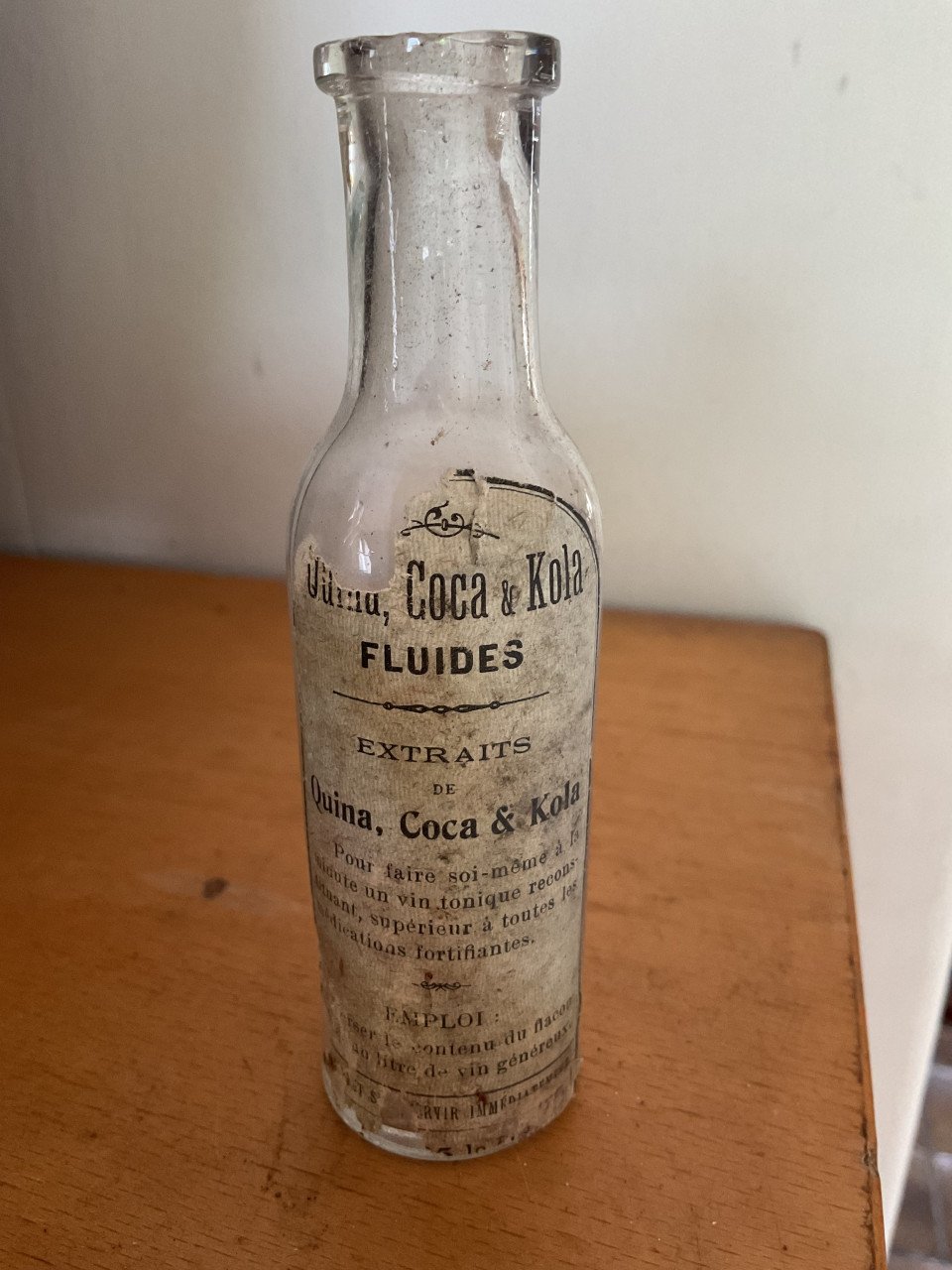 Antiek flesje Coca & Kola exctract