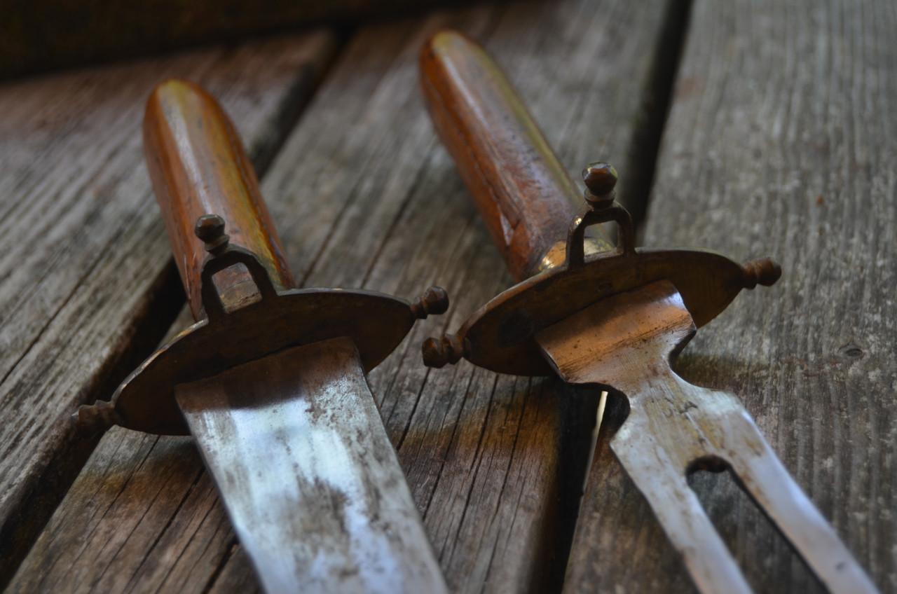 Indiase trancheerset mooi!