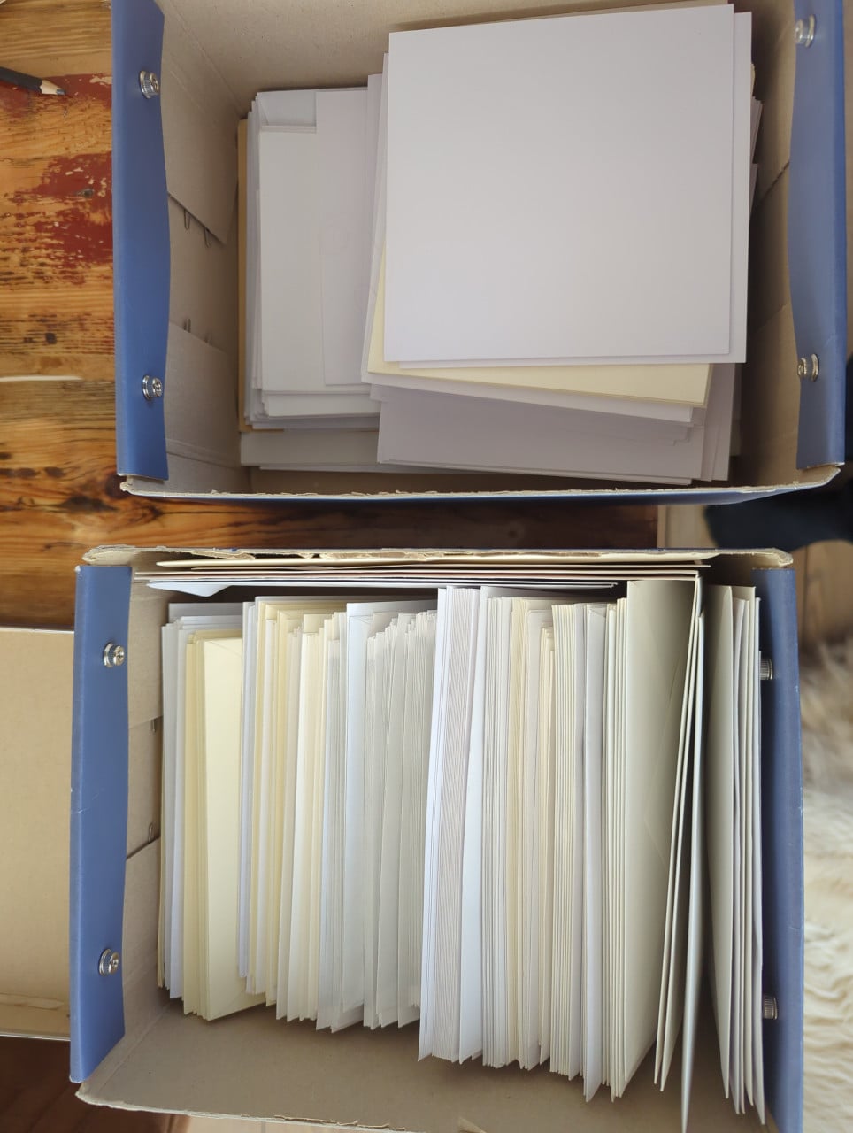 Diverse enveloppen voor wens -en rouwkaarten