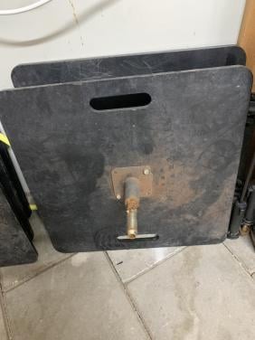 HOUDER voor Beachvlag - GRONDPLAAT (4 kg)