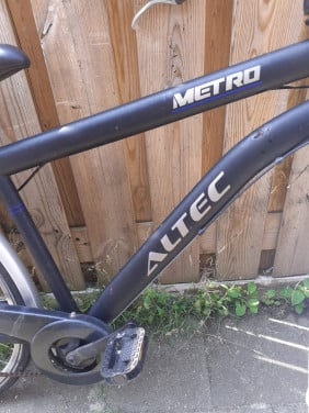 Jongensfiets ALTEC 28inch 47 cm frame - zwart