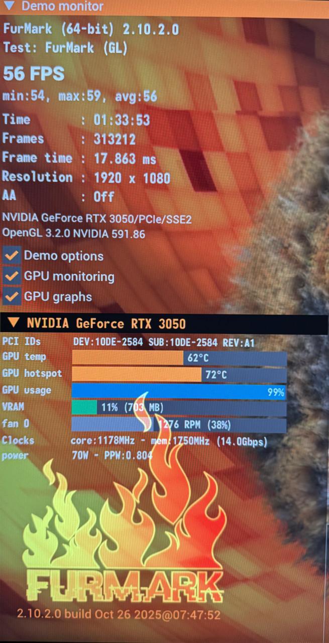 Palit GeForce RTX 3050 StormX 6GB | Compact formaat | Volledig getest