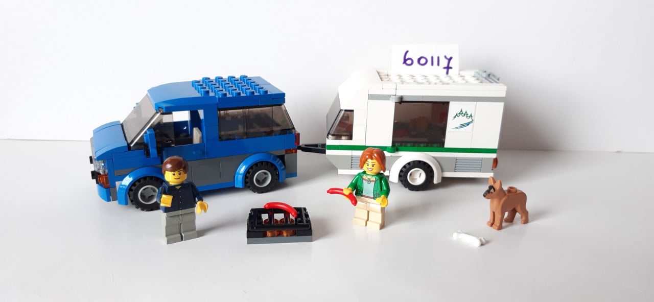 Lego City 60117: Busje & Caravan