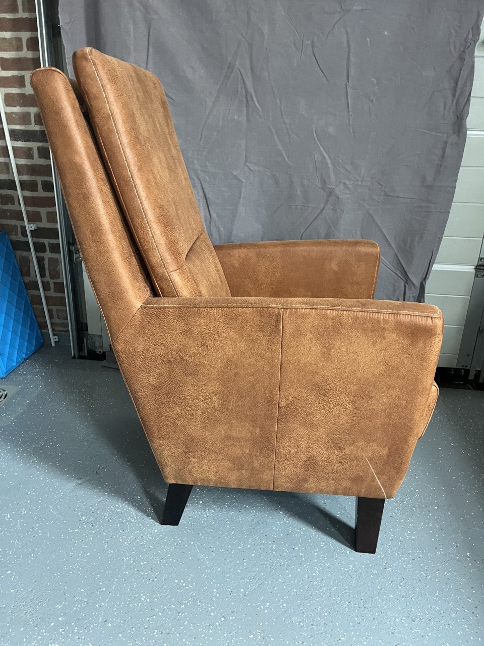 Lederen fauteuil