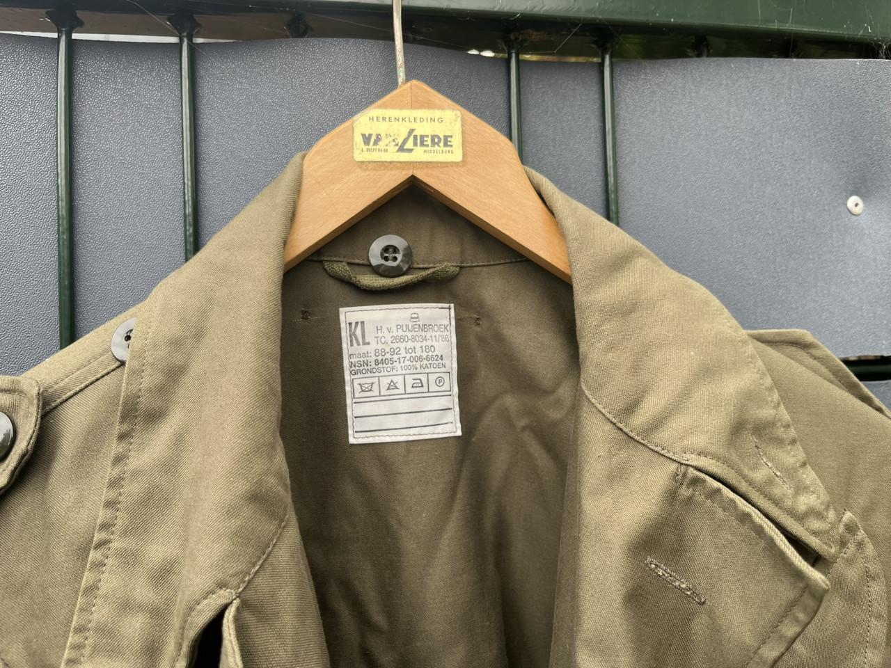 Militaire Jas Seyntex