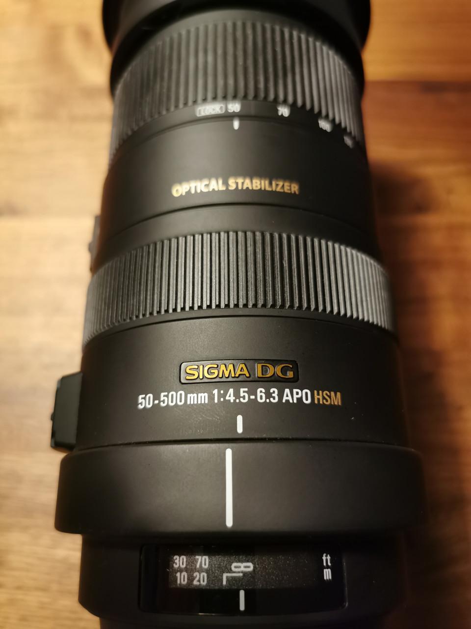 Sigma en Nikon lenzen