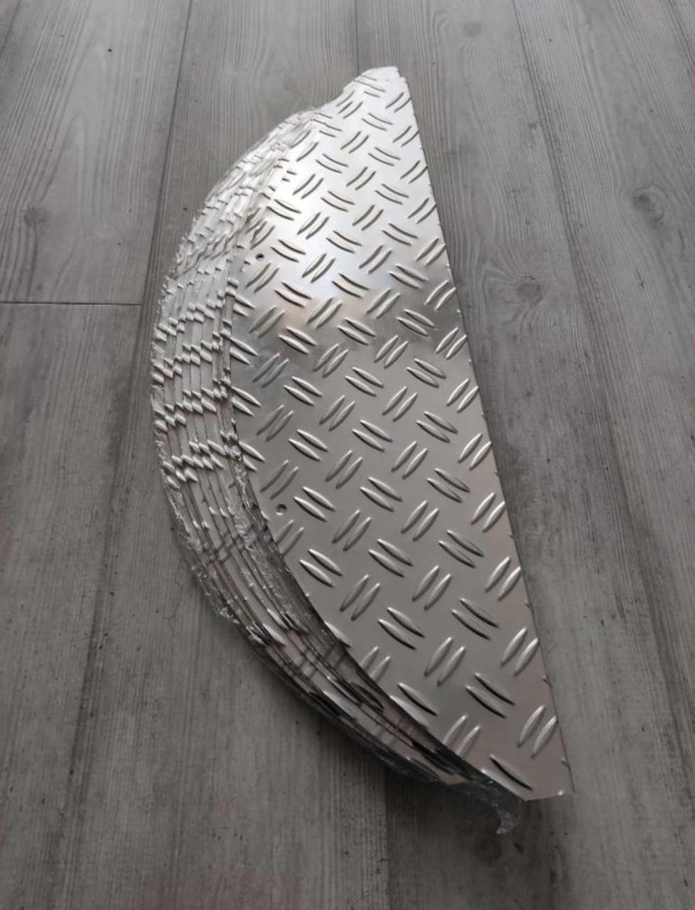 Traptrede traanplaat aluminium12 stuks hoogwaardig materiaal