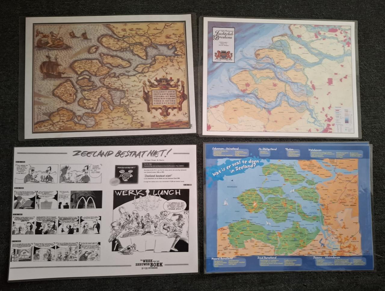 Nieuwe Placemats: voor Zeeuwen,  voor Zeilers, voor Reizigers
