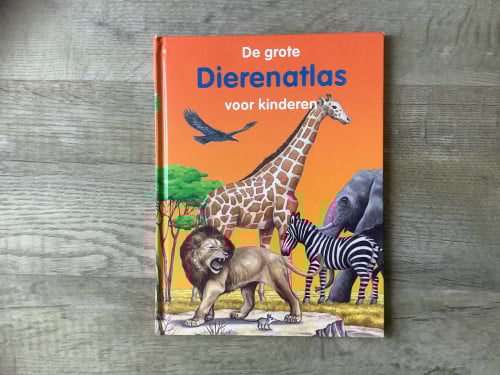 Boek, de grote dierenatlas voor kinderen