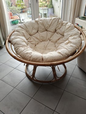 Papasan Stoel