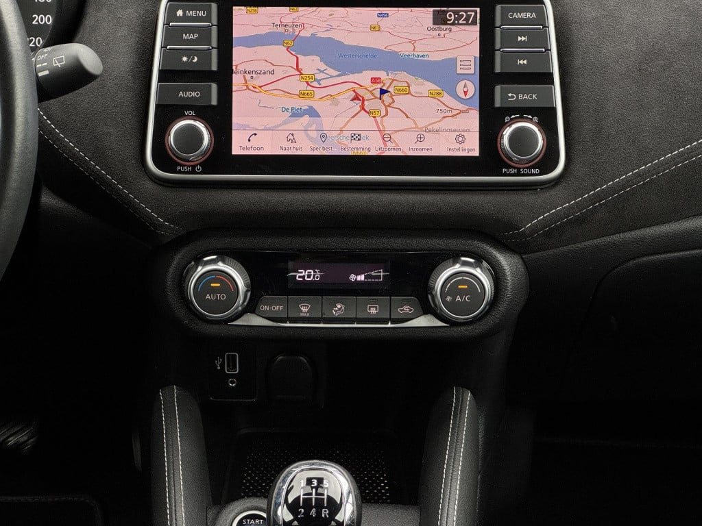 Nissan Micra 1.0 ig-t n-sport | navigatie | camera | leder/alcantara | appl